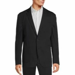 Flash Sale 🌟 Murano Wardrobe Essentials Slim-Fit Suit Separates Knit Blazer Navy 🔔