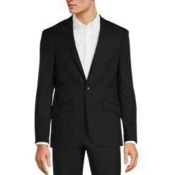 Flash Sale 🌟 Murano Wardrobe Essentials Slim-Fit Suit Separates Knit Blazer Navy 🔔 -Murano Shop unnamed file 331