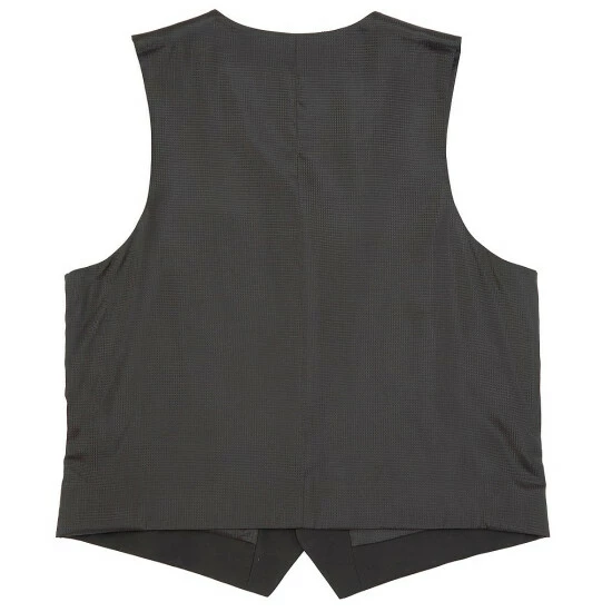 Budget ✨ Murano Big & Tall Wardrobe Essentials Suit Separates Twill Vest Charcoal ✔️ 2 Budget ✨ Murano Big & Tall Wardrobe Essentials Suit Separates Twill Vest Charcoal ✔️ - Image 2