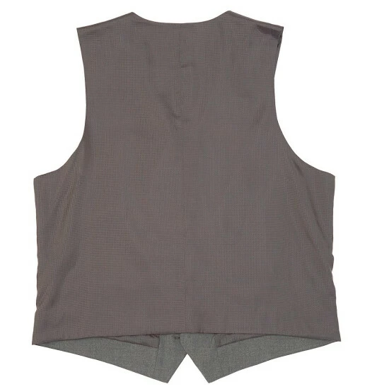 Budget ✨ Murano Big & Tall Wardrobe Essentials Suit Separates Twill Vest Charcoal ✔️ 4 Budget ✨ Murano Big & Tall Wardrobe Essentials Suit Separates Twill Vest Charcoal ✔️ - Image 4
