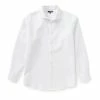 Best reviews of 🛒 Murano Wardrobe Essentials Ultimate Modern Comfort Stretch Long-Sleeve Spread-Collar Textured Sportshirt White ⌛