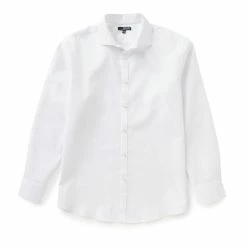 Best reviews of 🛒 Murano Wardrobe Essentials Ultimate Modern Comfort Stretch Long-Sleeve Spread-Collar Textured Sportshirt White ⌛