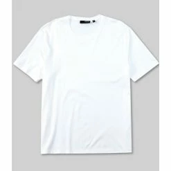 New ⌛ Murano Liquid Luxury Interlock Short-Sleeve Tee White 🔔