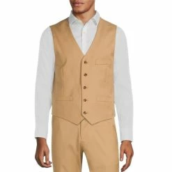 Promo 👏 Murano Wardrobe Essentials Suit Separates Twill Vest Navy 👏