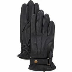 Best reviews of 👍 Murano Men's Leather Buckle Gloves Brown 🤩