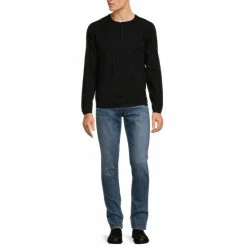 Top 10 ❤️ Murano Performance Solid Henley Sweater Navy ❤️ -Murano Shop unnamed file 502