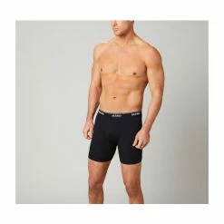 Outlet 🧨 Murano Solid Cotton Boxer Briefs 2-Pack Black 🤩 -Murano Shop unnamed file 557