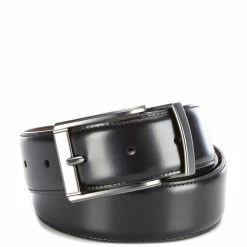 Hot Sale 🎁 Murano Horns Reversible Leather Belt Black 😀
