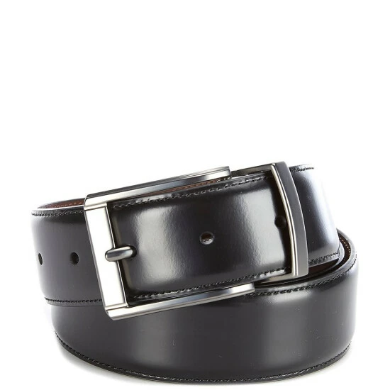 Hot Sale ๐ Murano Horns Reversible Leather Belt Black ๐ 1 Hot Sale ๐ Murano Horns Reversible Leather Belt Black ๐