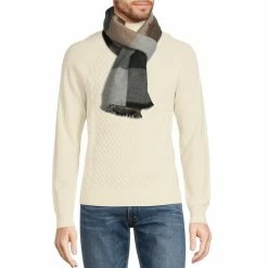 Best Pirce ⌛ Murano Color Block Cashmere Muffler Camel 😉