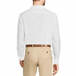 Top 10 🎁 Murano Slim-Fit Solid Long-Sleeve Woven 👕 Shirt Light Blue ✨ -Murano Shop unnamed file 613