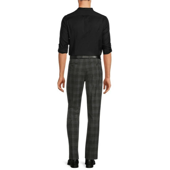 Best deal 👍 Murano Wardrobe Essentials Slim-Fit Textured Long-Sleeve Woven 👚 Shirt Black 💯 6 Best deal 👍 Murano Wardrobe Essentials Slim-Fit Textured Long-Sleeve Woven 👚 Shirt Black 💯 - Image 6