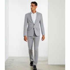 Top 10 👏 Murano Wardrobe Essentials Evan Extra Slim-Fit TekFit Waistband Suit Separates Flat-Front 👗 Dress Pants Navy 🎁 -Murano Shop unnamed file 63