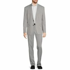 Top 10 🛒 Murano Big & Tall Wardrobe Essentials Regular-Fit Suit Separates Blazer Light Grey ⭐ -Murano Shop unnamed file 687