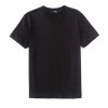 Wholesale 🎉 Murano Wardrobe Essentials Liquid Luxury Slim-Fit Short-Sleeve V-Neck Tee Grey Heather 🎉