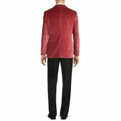 Buy 🔔 Murano Slim-Fit Velvet Blazer Black 😀 -Murano Shop unnamed file 734