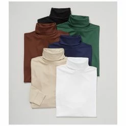 Best reviews of 🌟 Murano Liquid Luxury Solid Interlock Turtleneck Chocolate Brown 😀 -Murano Shop unnamed file 751