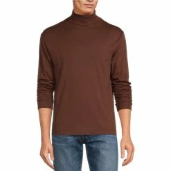Best reviews of 🌟 Murano Liquid Luxury Solid Interlock Turtleneck Chocolate Brown 😀 -Murano Shop unnamed file 757