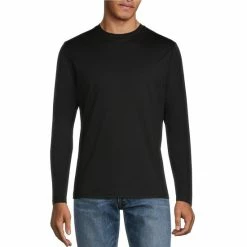 Outlet ✨ Murano Liquid Luxury Solid Classic-Fit Long-Sleeve Tee Sand ✔️ -Murano Shop unnamed file 800