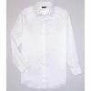 Brand new 👏 Murano Big & Tall Solid Sateen Long-Sleeve Woven 👕 Shirt Black ✔️