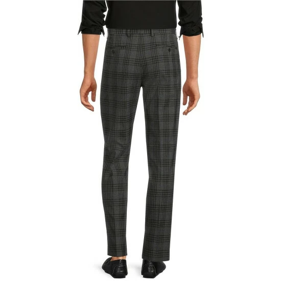 Coupon π₯ Murano Alex Flat Front Slim-Fit Plaid π Dress Pants Green π 2 Coupon π₯ Murano Alex Flat Front Slim-Fit Plaid π Dress Pants Green π - Image 2