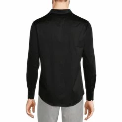 Best reviews of ✨ Murano Solid Sateen Long-Sleeve Woven 👕 Shirt Black 👏 -Murano Shop unnamed file 836