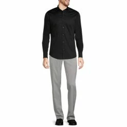 Best reviews of ✨ Murano Solid Sateen Long-Sleeve Woven 👕 Shirt Black 👏 -Murano Shop unnamed file 837