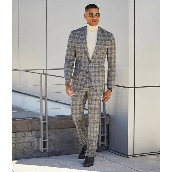 Deals π Murano Electric Jungle Collection Slim-Fit Plaid Suit Separates Blazer Grey βοΈ 4 Deals π Murano Electric Jungle Collection Slim-Fit Plaid Suit Separates Blazer Grey βοΈ - Image 4