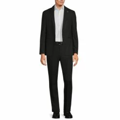 Best Pirce ⭐ Murano Electric Jungle Collection Slim-Fit Tonal Leopard Jacquard Suit Separates Blazer Black 🥰 -Murano Shop unnamed file 846