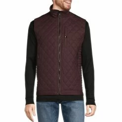 Best deal 🔥 Murano Diamond Quilted Vest Merlot 🔥 -Murano Shop unnamed file 853