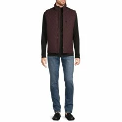 Best deal 🔥 Murano Diamond Quilted Vest Merlot 🔥 -Murano Shop unnamed file 854