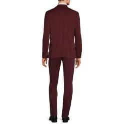 Discount 🧨 Murano Slim-Fit Performance Stretch Suit Separates Blazer Merlot ⌛ -Murano Shop unnamed file 868