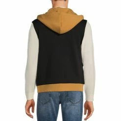 Alternative view of Wholesale 🛒 Murano Liquid Luxury Mixed Media Hood Full-Zip Vest Black 👏