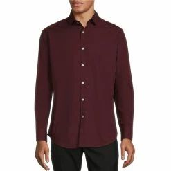 Best Sale π₯° Murano Solid Long-Sleeve Woven π Shirt Whiteness π