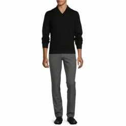 Promo 🔔 Murano Intergalactic Collection Textured Shawl Collar Sweater Black ✨ -Murano Shop unnamed file 948