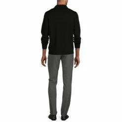 Promo 🔔 Murano Intergalactic Collection Textured Shawl Collar Sweater Black ✨ -Murano Shop unnamed file 949