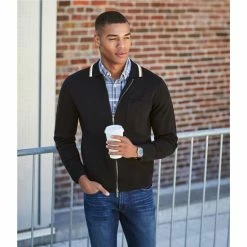 Coupon 🤩 Murano Electric Jungle Collection Full-Zip Cardigan Black ✔️ -Murano Shop unnamed file 993