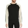 Budget ⭐ Murano Big & Tall Liquid Luxury Slim-Fit Stripe Crew Long-Sleeve Sweatshirt Black 🛒